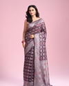 Ravishing Wine Saree